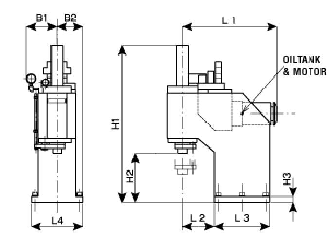 figure : Press unit Specifications / Outline2